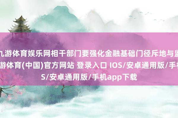九游体育娱乐网相干部门要强化金融基础门径斥地与监管统筹-九游体育(中国)官方网站 登录入口 IOS/安卓通用版/手机app下载