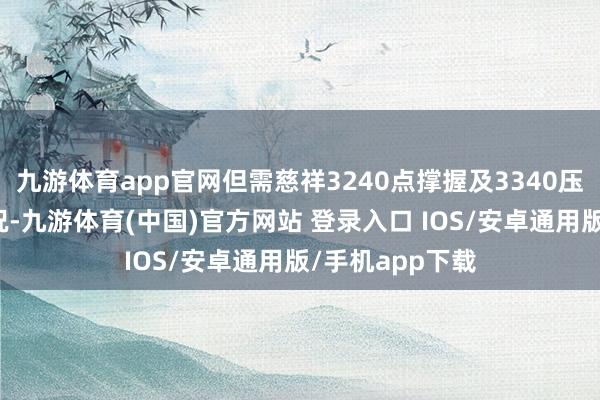 九游体育app官网但需慈祥3240点撑握及3340压力区间阻力情况-九游体育(中国)官方网站 登录入口 IOS/安卓通用版/手机app下载